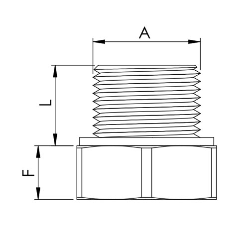 Breather Vent Plug Ex d Diagram 2