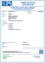 Сертификат IECEx На Кабельный Ввод