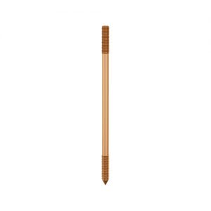 Solid Copper Earth Rods Externally Threaded Manufacturer